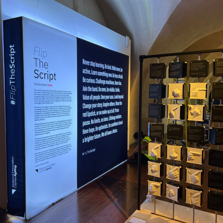 Flip the Script exhibition